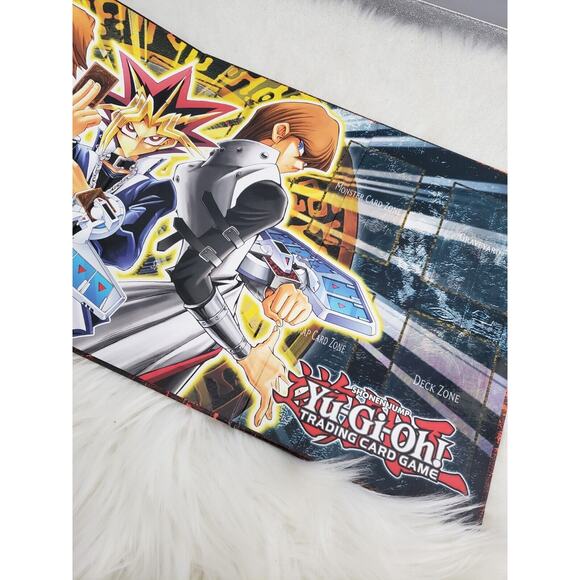 Shonen Jump Yu Gi Oh! Trading Card Playmat‎ 2 Sided Folding Board 1996 - Picture 5 of 6